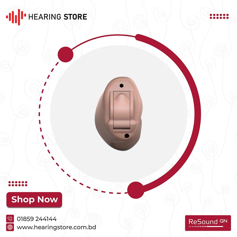 OMNIA Non Wireless 4 CIC 12 Channels Hearing Aid