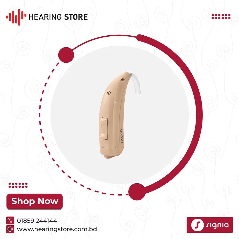 Signia BTE Motion P 1px (TwinMic) Hearing Aid Price in Bangladesh