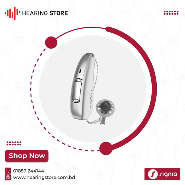 Signia Pure 3X RIC Hearing Aid Price in Bangladesh