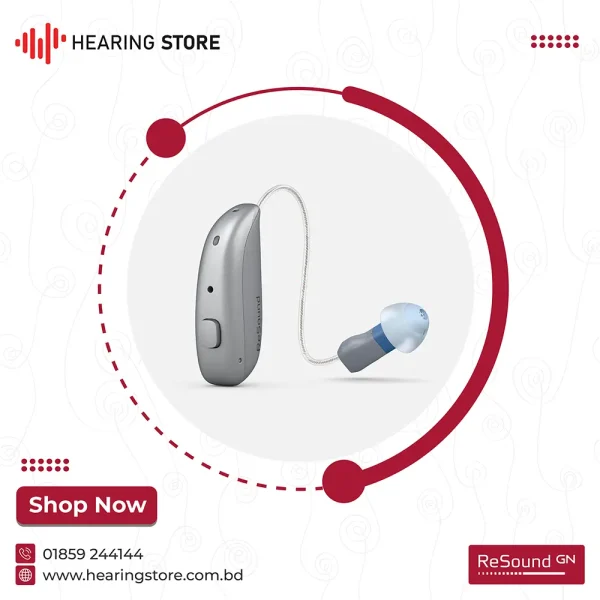 ReSound NEXIA 760S-DRWC Rechargeable RIE Hearing Aid (Pair) Price in Bangladesh