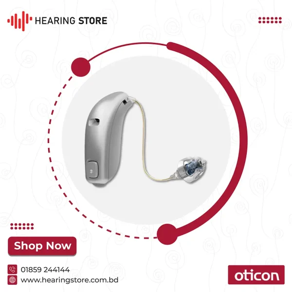 Oticon Ria 2 Mini RITE Power (WL) 4/16 channel Rechargeable Hearing Aid Price in Bangladesh